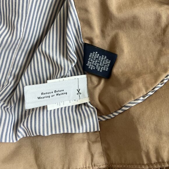 J. Crew Ruffle Chino Jacket in Tan - Picture 8 of 11